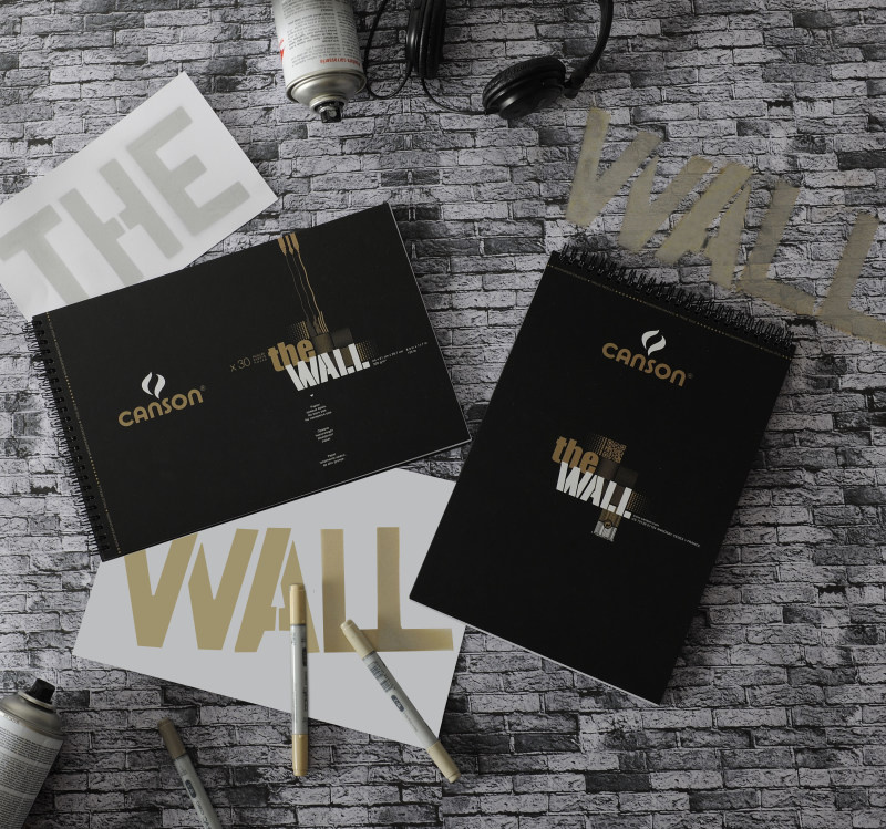 The Wall: un papier idéal pour le feutre à alcool - Aux couleurs d'Alix