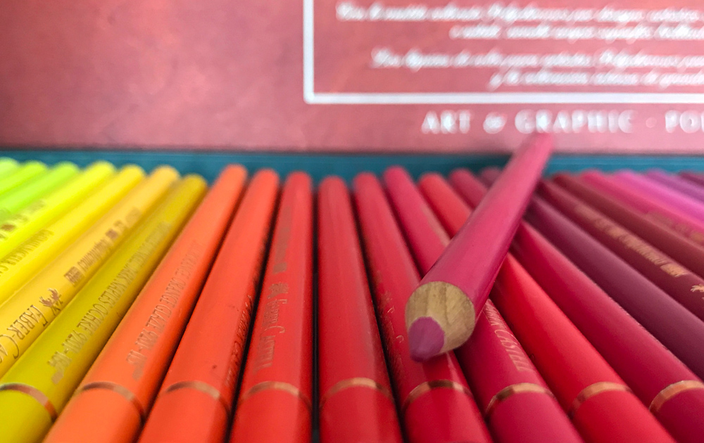 Le crayon de couleur Polychromos de Faber-Castell - Aux couleurs d'Alix